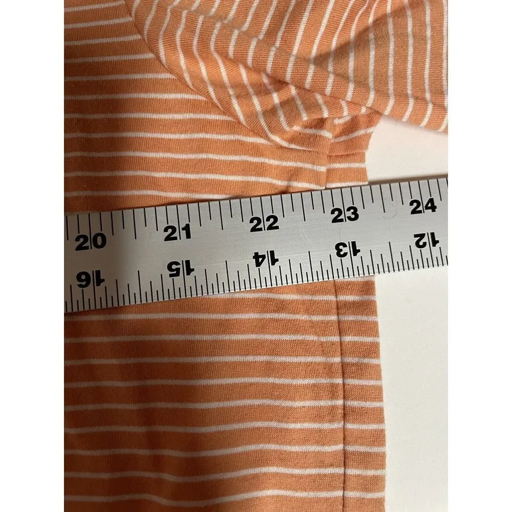 Polo‎ Ralph Lauren Orange Stripe Short Sleeve Golf Polo Shirt L